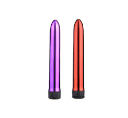Vibrador Personal Liso / Cromado