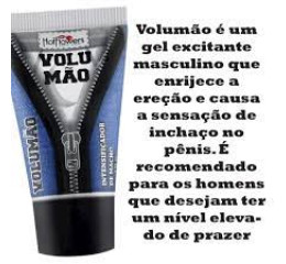 Excitante Masculino / Volumão