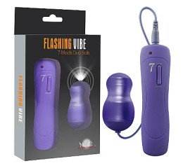 Vibrador Bullet 7 Modos de Vibração / Emissão de Luzes de acordo com a vibração